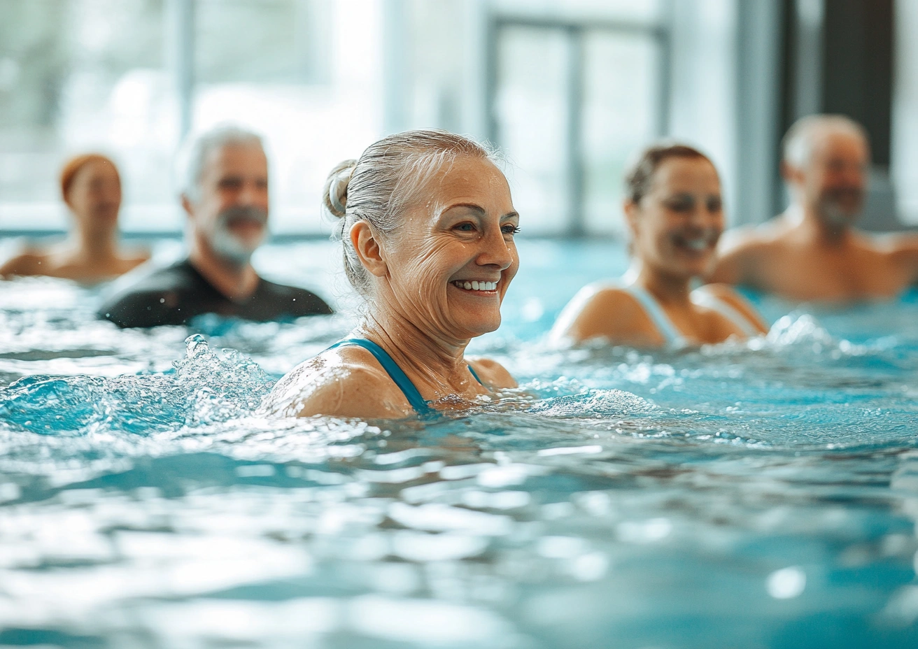 Аква-аеробіка для літніх людей